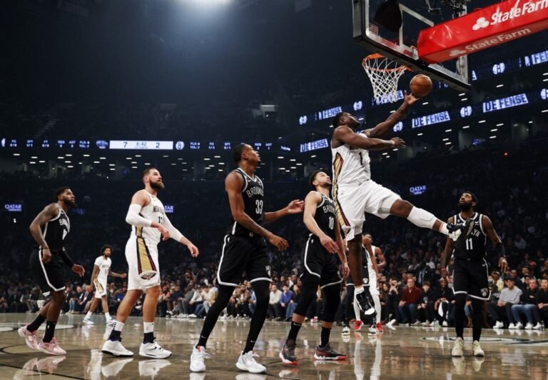 NBA: Zion Williamson scores 25 in return as Pelicans down Nets