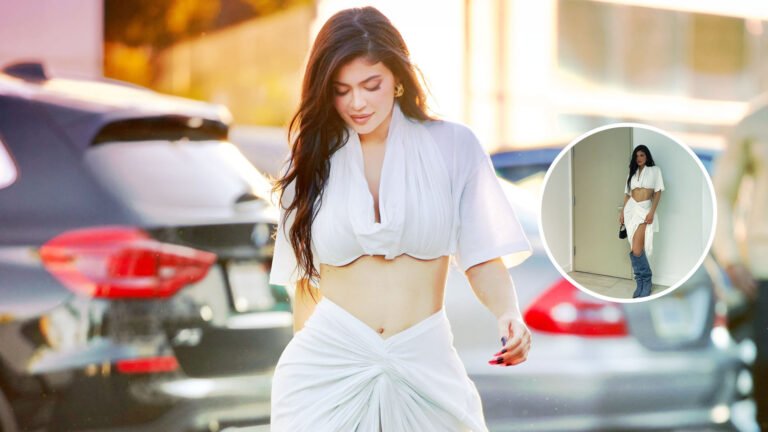 Kylie Jenner Shocked the Autumn Boot Pattern in Denim