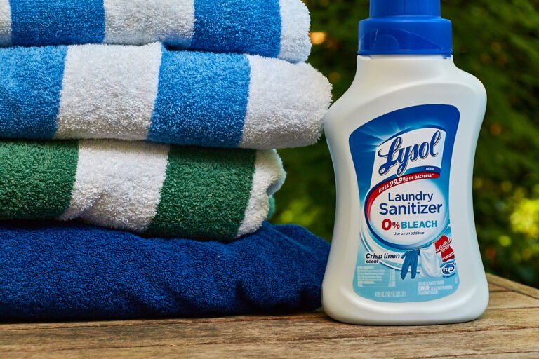 Can You Combine Lysol Laundry Sanitizer With Bleach?