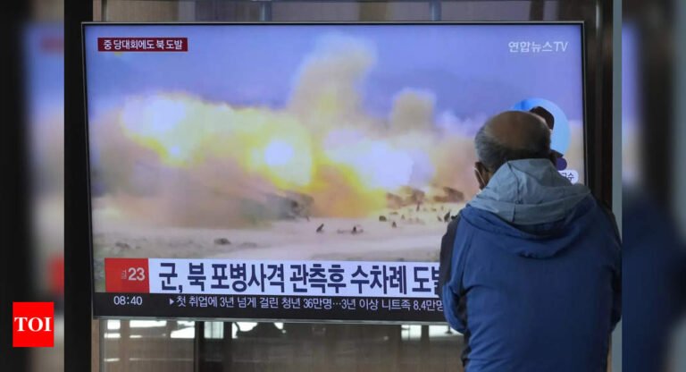 North Korea fires artillery into buffer space, Seoul cries foul