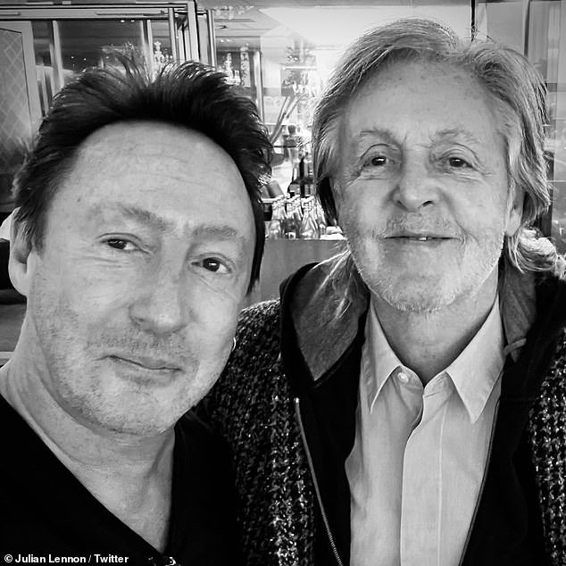John Lennon’s son Julian bumps into late father’s Beatles bandmate Sir Paul McCartney at airport