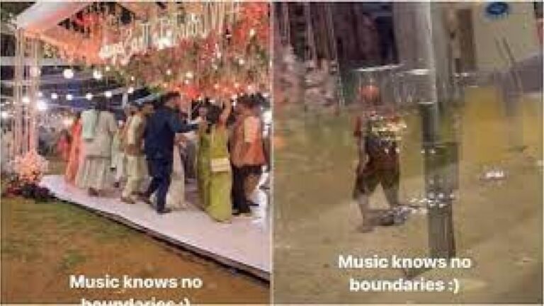 Zomato supply man dances outdoors marriage ceremony corridor, netizens name it ‘Vibe hai’: Watch video 