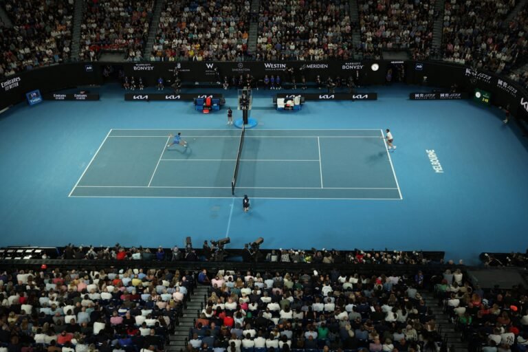 Australian Open units Grand Slam attendance file