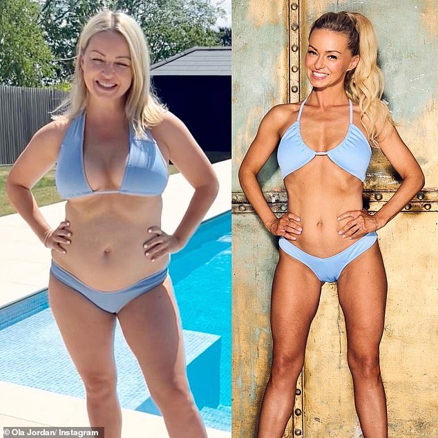 Ola Jordan shares unbelievable transformation picture after shedding 3.5st and gaining ‘extra confidence’ 