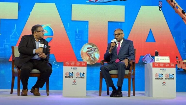 BT MindRush 2023: Tata Group anticipated to develop 20% YoY, do not see a slowdown, says N Chandrasekaran