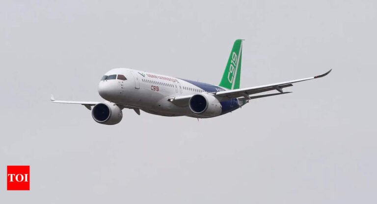 China’s first domestically constructed plane to make its maiden industrial flight on Could 28
