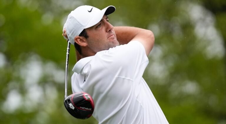 Scheffler, Conners and Hovland tied for lead after 2nd spherical at PGA Championship