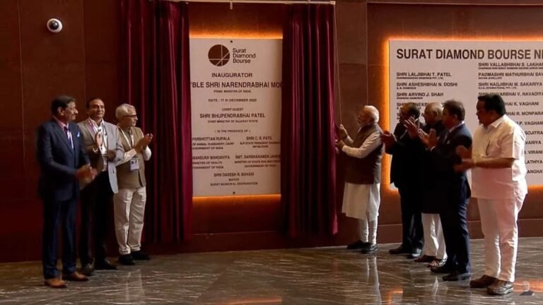 PM Modi inaugurates Surat Diamond Bourse, world’s greatest workspace
