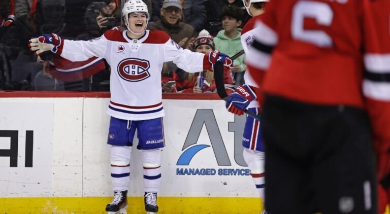 Caufield’s evolution with out puck on show in Canadiens’ win