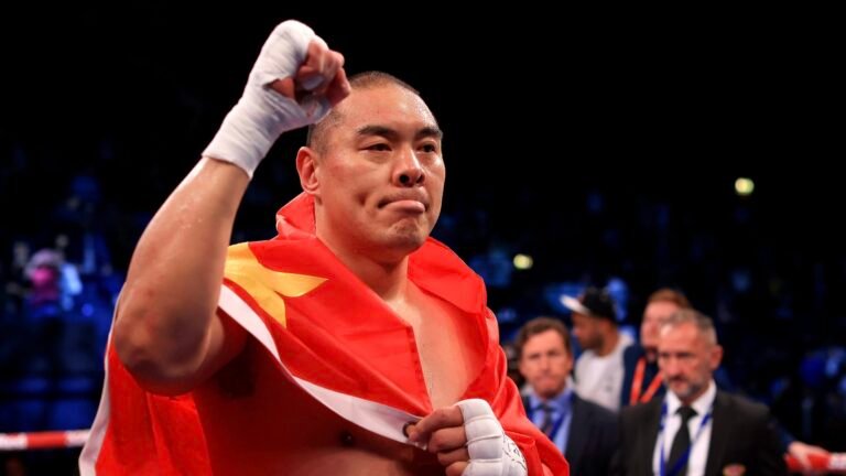 Zhilei Zhang: “Eddie Hearn won’t let Anthony Joshua combat me, it is an excessive amount of of a danger”