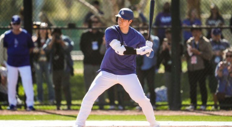Dodgers’ Ohtani takes stay batting apply in newest step ahead after surgical procedure