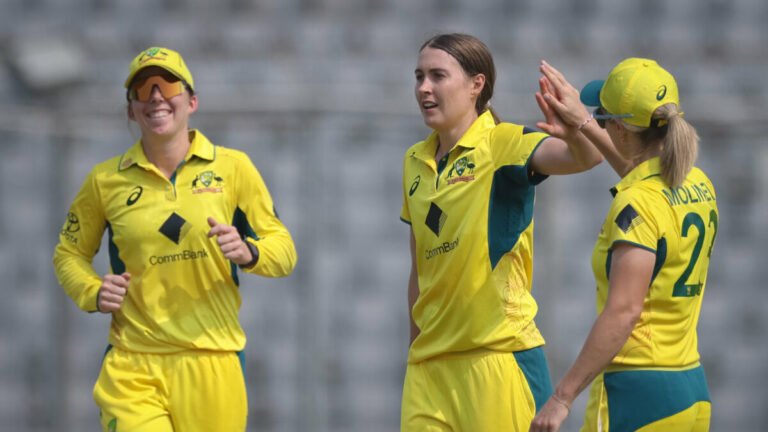 Luckless fast who’s suffered three ruptured ACLs stars as Aussie ladies full T20 collection sweep in opposition to Bangladesh